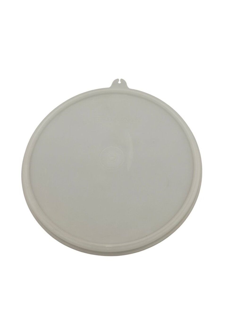 Tupperware 228-20 Round X Lid Seal Replacement Clear Plastic Tab 7 Inch USA